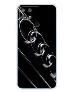 Чехол для Realme NARZO 80 Lite 4G с картинкой «Audi — абстрактные кольца» Чехол для Realme NARZO 80 Lite 4G с картинкой «Audi — абстрактные кольца»