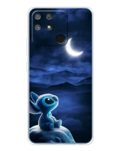 Чехол для Realme NARZO 80 Lite 4G с картинкой «Лунная ночь Стича»