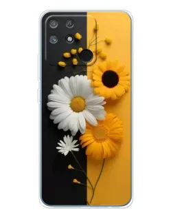 Чохол для Realme NARZO 80 Lite 4G з картинкою «Соняшник та ромашка» Чохол для Realme NARZO 80 Lite 4G з картинкою «Соняшник та ромашка»