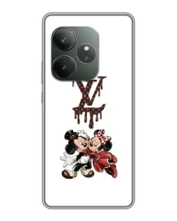 Чехол для Realme Narzo 90 с картинкой «LV и Микки Маус»