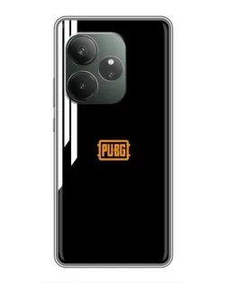 Чохол для Realme Narzo 90 з картинкою «PUBG — вертикальні лінії»