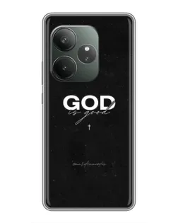 Чехол для Realme Narzo 90 с картинкой «GOD — Бог над всем»