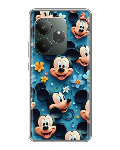 Чехол для Realme Narzo 90 с картинкой «Паттерн Микки и Минни» Чехол для Realme Narzo 90 с картинкой «Паттерн Микки и Минни»
