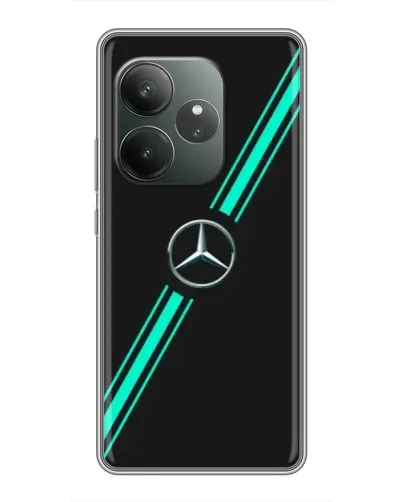 Чехол для Realme Narzo 90 с картинкой «Спортивные линии Mercedes» Чехол для Realme Narzo 90 с картинкой «Спортивные линии Mercedes»