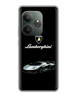 Чохол для Realme Narzo 90 з картинкою «Логотип Lamborghini класика»