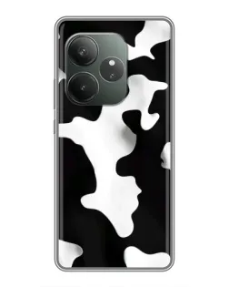 Чехол для Realme Narzo 90 с картинкой «Черно-белое пятно»