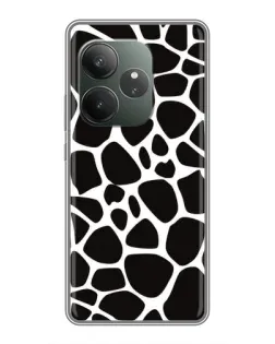 Чехол для Realme Narzo 90 с картинкой «Черно-белый жираф»