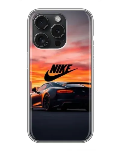 Чехол для Realme Narzo Power с картинкой «Nike и суперкар»