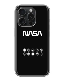 Чехол для Realme Narzo Power с картинкой «NASA — технический принт»