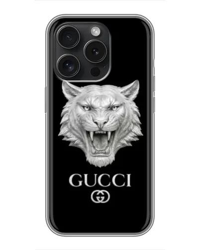 Чехол для Realme Narzo Power с картинкой «Gucci — серебряный лев» Чехол для Realme Narzo Power с картинкой «Gucci — серебряный лев»