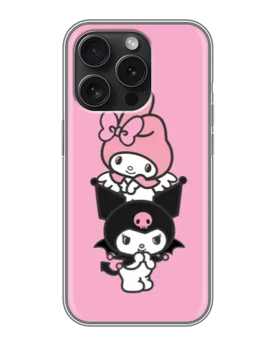 Чехол для Realme Narzo Power с картинкой «My Melody и Kuromi»