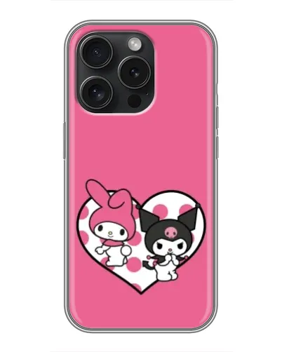 Чехол для Realme Narzo Power с картинкой «Kuromi и My Melody»