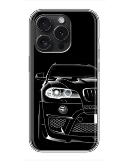 Чехол для Realme Narzo Power с картинкой «Темный силуэт BMW» Чехол для Realme Narzo Power с картинкой «Темный силуэт BMW»