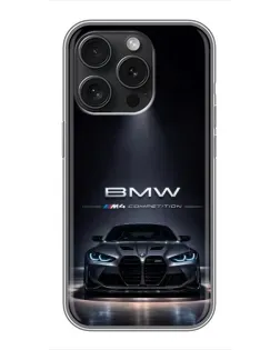 Чехол для Realme Narzo Power с картинкой «BMW сквозь ночной город» Чехол для Realme Narzo Power с картинкой «BMW сквозь ночной город»