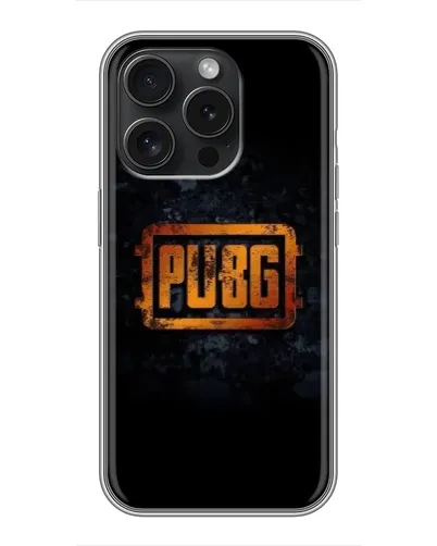 Чехол для Realme Narzo Power с картинкой «PUBG — золотой логотип»