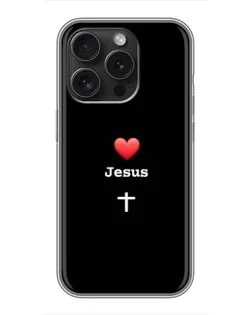 Чохол для Realme Narzo Power з картинкою «Серце - Jesus» Чохол для Realme Narzo Power з картинкою «Серце - Jesus»