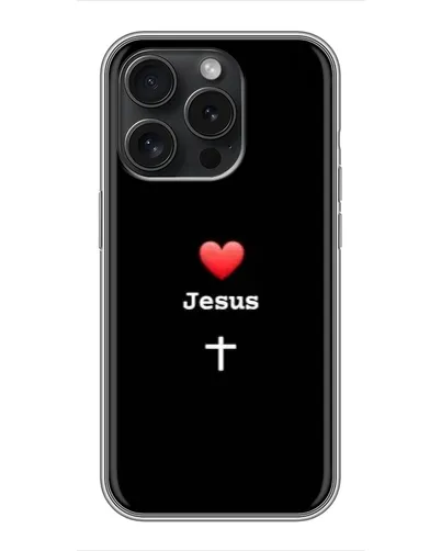 Чехол для Realme Narzo Power с картинкой «Сердце - Jesus» Чехол для Realme Narzo Power с картинкой «Сердце - Jesus»