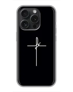 Чехол для Realme Narzo Power с картинкой «Тонкий крест»