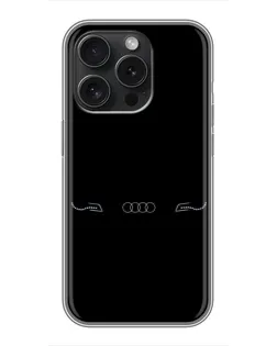 Чехол для Realme Narzo Power с картинкой «Audi — световой подпись» Чехол для Realme Narzo Power с картинкой «Audi — световой подпись»