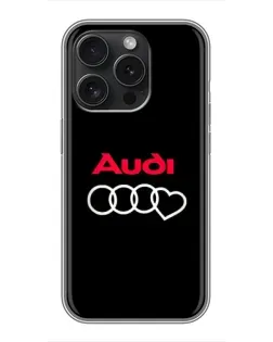 Чехол для Realme Narzo Power с картинкой «Логотип Audi Heart» Чехол для Realme Narzo Power с картинкой «Логотип Audi Heart»