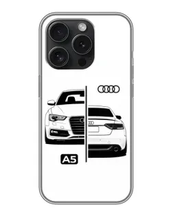 Чехол для Realme Narzo Power с картинкой «Audi — контрастный дизайн» Чехол для Realme Narzo Power с картинкой «Audi — контрастный дизайн»