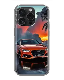 Чехол для Realme Narzo Power с картинкой «Audi — закат» Чехол для Realme Narzo Power с картинкой «Audi — закат»