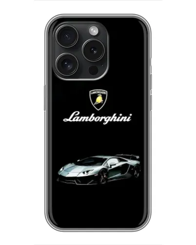 Чехол для Realme Narzo Power с картинкой «Логотип Lamborghini классика»