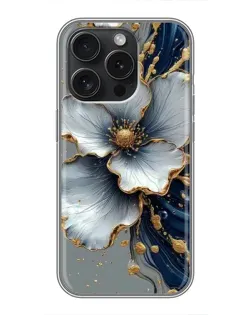 Чохол для Realme Narzo Power з картинкою «Біла квітка та золотий флюїд» Чохол для Realme Narzo Power з картинкою «Біла квітка та золотий флюїд»