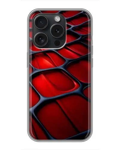 Чехол для Realme Narzo Power с картинкой «Красная глянцевая сетка» Чехол для Realme Narzo Power с картинкой «Красная глянцевая сетка»