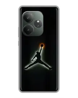 Чохол для RealMe Neo7 з картинкою «Jordan Gradient Logo»