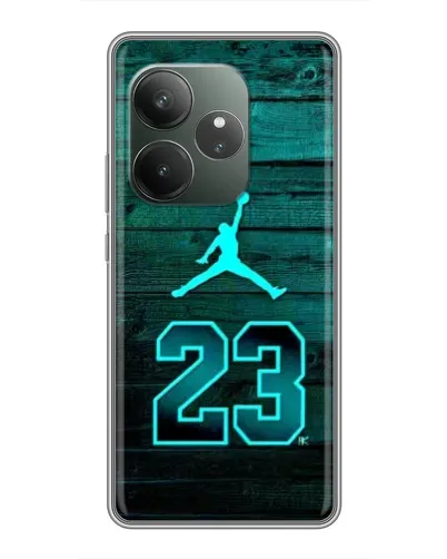 Чохол для RealMe Neo7 з картинкою «Jordan Cyan 23» Чохол для RealMe Neo7 з картинкою «Jordan Cyan 23»