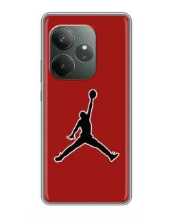 Чохол для RealMe Neo7 з картинкою «Jordan Red Back»