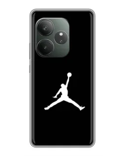 Чохол для RealMe Neo7 з картинкою «Jordan Silhouette»