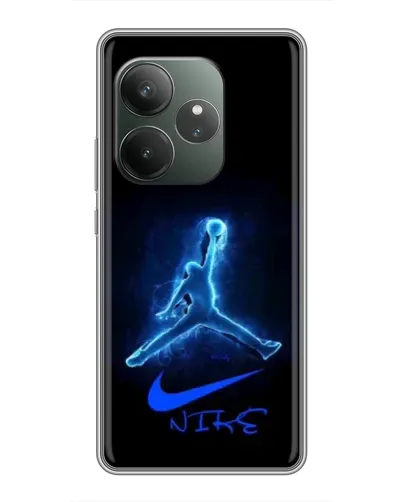 Чохол для RealMe Neo7 з картинкою «Jordan Neon Blue» Чохол для RealMe Neo7 з картинкою «Jordan Neon Blue»