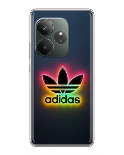 Чохол для RealMe Neo7 з картинкою «Неоновий Adidas»