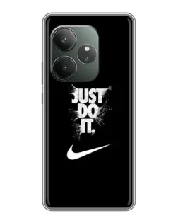 Чохол для RealMe Neo7 з картинкою «Текстовий принт Nike»