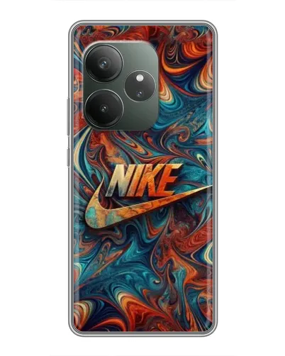 Чохол для RealMe Neo7 з картинкою «Nike в абстракції» Чохол для RealMe Neo7 з картинкою «Nike в абстракції»