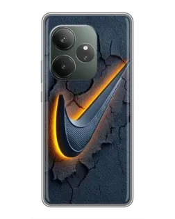 Чохол для RealMe Neo7 з картинкою «Об'ємний логотип Найк»