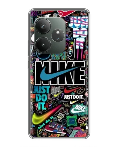 Чехол для RealMe Neo7 с картинкой «Яркий коллаж Nike» Чехол для RealMe Neo7 с картинкой «Яркий коллаж Nike»