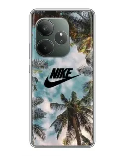 Чохол для RealMe Neo7 з картинкою «Тропічний принт Nike»