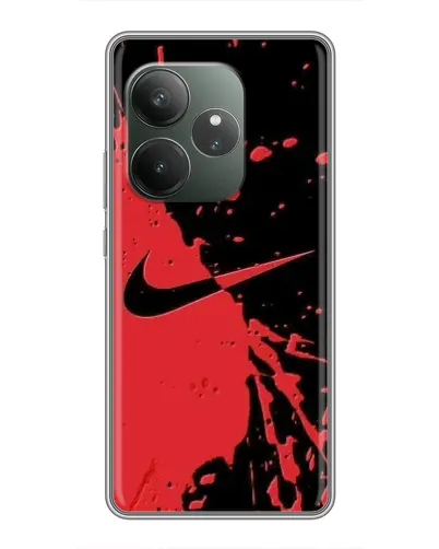 Чохол для RealMe Neo7 з картинкою «Червоні бризки Nike» Чохол для RealMe Neo7 з картинкою «Червоні бризки Nike»