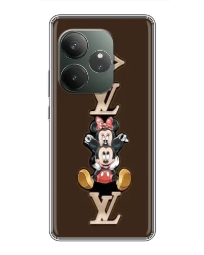 Чехол для RealMe Neo7 с картинкой «LV и Микки Маус» Чехол для RealMe Neo7 с картинкой «LV и Микки Маус»