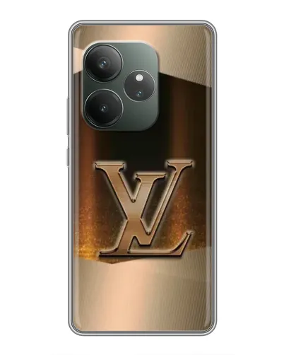 Чехол для RealMe Neo7 с картинкой «LV — золотое сияние» Чехол для RealMe Neo7 с картинкой «LV — золотое сияние»