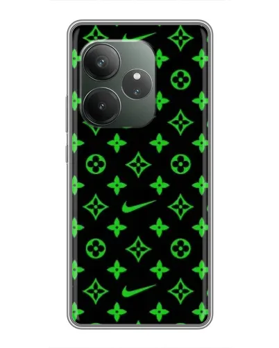 Чехол для RealMe Neo7 с картинкой «Неоновый принт LV» Чехол для RealMe Neo7 с картинкой «Неоновый принт LV»