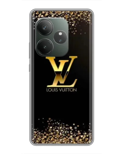 Чехол для RealMe Neo7 с картинкой «LV — золотые искры» Чехол для RealMe Neo7 с картинкой «LV — золотые искры»