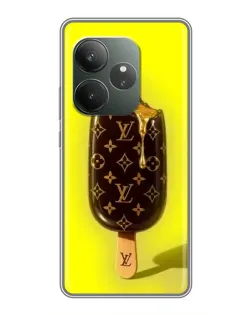Чехол для RealMe Neo7 с картинкой «Мороженое от LV»