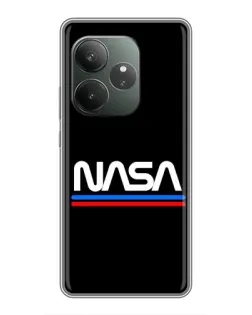 Чохол для RealMe Neo7 з картинкою «NASA — класика Red Blue»