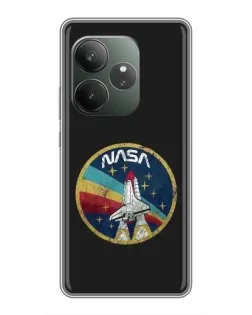 Чохол для RealMe Neo7 з картинкою «NASA — емблема місії»