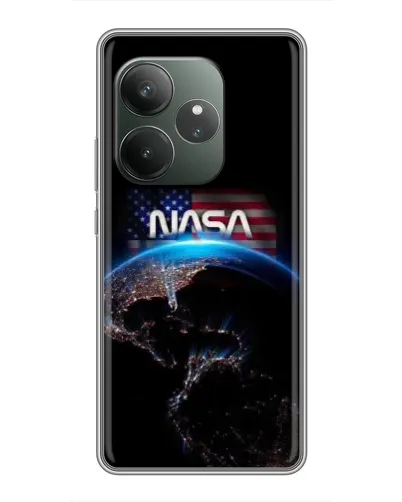 Чехол для RealMe Neo7 с картинкой «Земля из космоса NASA» Чехол для RealMe Neo7 с картинкой «Земля из космоса NASA»