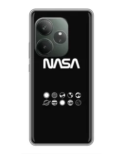 Чохол для RealMe Neo7 з картинкою «NASA — технічний принт»